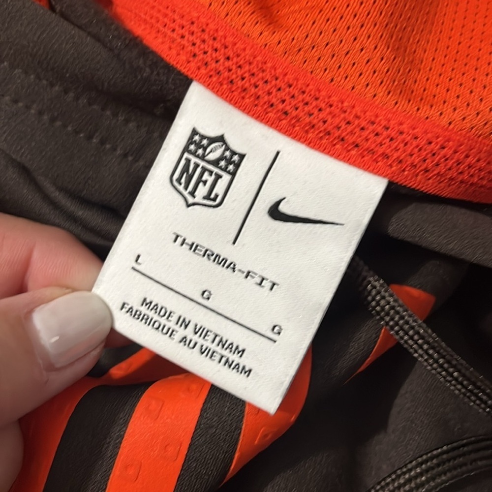 Nike Cleveland Browns Therma-Fit Hoodie Size Large - Picture 8 of 13